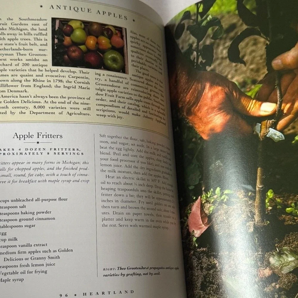 Heartland Midwest Kitchens Cookbook Marcia Adams Farmhouse Americana Recipes‎